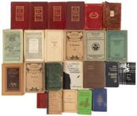 Large collection of small and miniature miscellaneous volumes