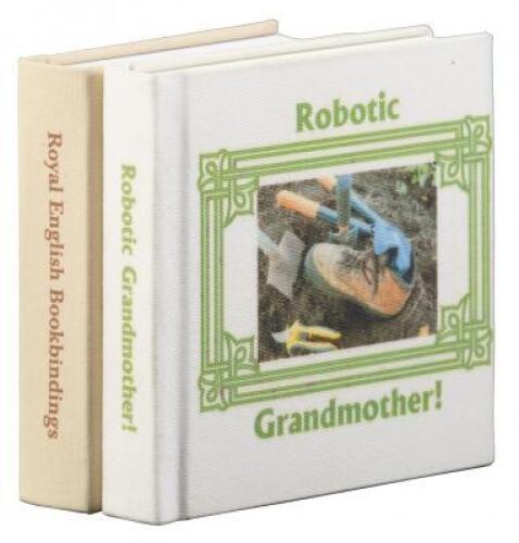 Two Miniature Books with Tony Firman Bookbindings