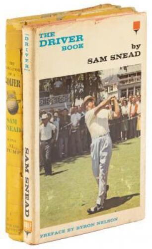 Two books signed by Slammin' Sam Snead