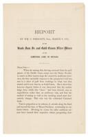 Report by Wm. C. Prescott, Esq., March 8, 1866, on the Uncle Sam Sr. and Gold Canon Silver Mines of the Comstock Lode in Nevada (caption title)