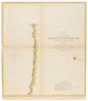 Reconnoissance of the Western Coast of the United States from Monterey to the Columbia River in three sheets... By the Hydrographic Party under the command of W.P. Mc.Arthur Lieut. U.S. Navy... and W.A. Bartlett Lieut. U.S. Navy Assistant