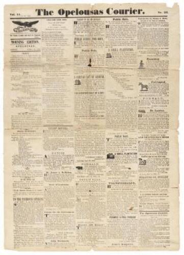 The Opelousas Courier, April 24, 1863 - Wallpaper Newspaper
