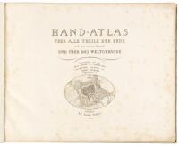 Hand-Atlas über alle theile der erde nach dem neuesten Zustande und über das WeltgebŠude