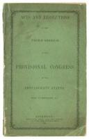 Acts and Resolutions of the Third Session of the Provisional Congress of the Confederate States, Held at Richmond, VA.