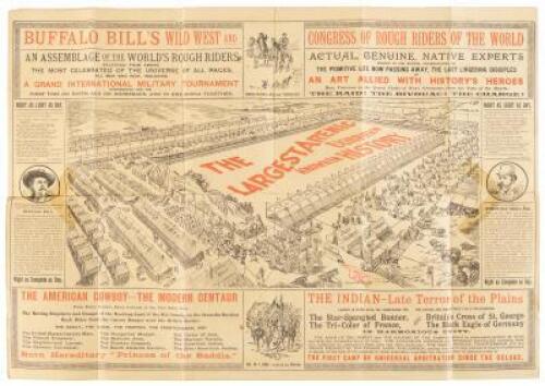 Buffalo Bill's Wild West and Congress of Rough Riders of the World, Columbus, Tuesday, May 12