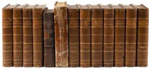 Twenty-five volumes of the Annual Register, 1769-1798