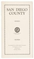 San Diego County: General information for the resident and visitor within the County