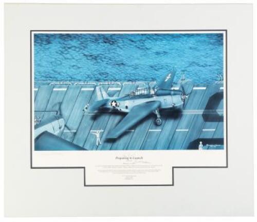 Preparing to Launch - signed by President George H.W. Bush