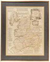 An Accurate Map of the County of Lancaster Divided into its Hundreds