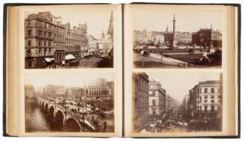 Album of approximately 106 photographs of England, Ireland, and Scotland