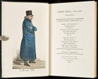 John Bell, 1745-1831: Bookseller, Printer, Publisher, Typefounder, Journalist, &c.