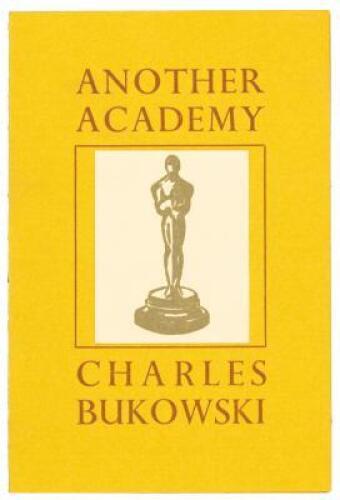 Another Academy - inscribed presentation copy