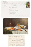 Postcard from Gertrude Stein, and her calling card