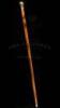 California Presentation Gold and Gold Quartz Walking Stick