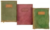 Three volumes from the Roycroft Shop