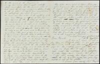 Autograph Letter Signed by W.H. Gaylord, at Big-Bar, to his uncle in Illinois