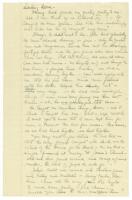 Autograph letter by Elaine Steinbeck addressed to Carlton "Dook" Sheffield on the death of John Steinbeck