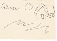Original handwritten postcard by Charles Bukowski, 1967