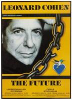 Leonard Cohen European concert tour poster