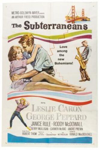 The Subterraneans MGM Movie Poster