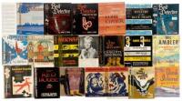 Collection of mystery dust jackets