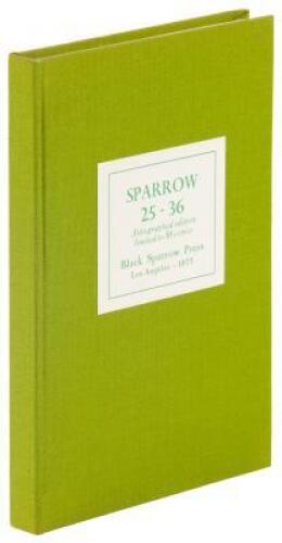[Sparrow 25-36] (cover title)