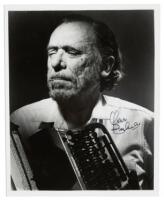 Original photograph of Charles Bukowski by Michael Montfort - signed
