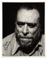 Original photograph of Charles Bukowski - signed