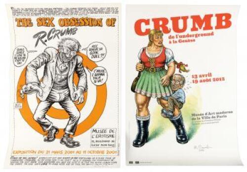 Lot of Three Posters Signed by R. Crumb