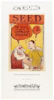 Modernism Gallery Exhibition Poster, Signed by Crumb