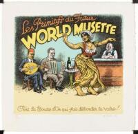 "Les Primitifs du Futur World Musette" Limited Edition Serigraph
