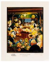 "The Goose Egg Nugget" Gold Plate Edition Signed Limited Lithograph