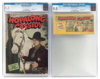 HOPALONG CASSIDY No. 5 [and] HOPALONG CASSIDY and the MAD BARBER [No Number]: Lot of Two SOTI Comics