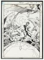 Green Lantern Annual No. 9 Original Cover Art by Timothy Truman