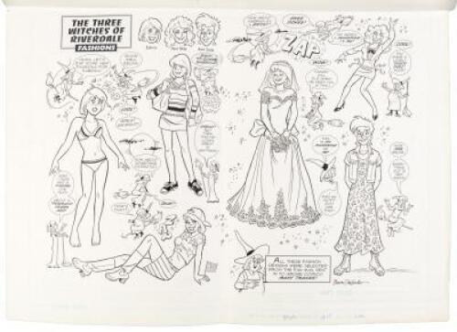 Sabrina the Teenage Witch No. 1: Original Art for the Entire Issue