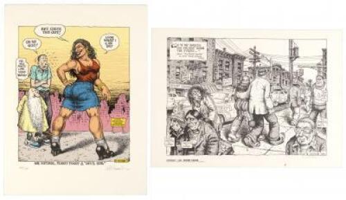 Mr. Natural, Flakey Foont & "Devil Girl" Signed, Limited Serigraph [and] Two Other Signed Prints
