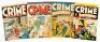 CRIME DOES NOT PAY Nos. 53 & 57 [and] CRIME AND PUNISHMENT Nos. 3 & 59 * Lot of Four Crime Comics