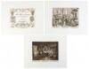 A Rake's Progress: The Life and Times of Rafael Perez (Based on the Work of William Hogarth) - suite of four etchings