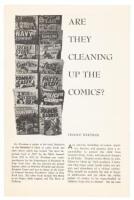 Are They Cleaning Up the Comics?