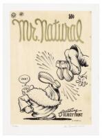 Mr. Natural Kicks Ass Signed Limited Print