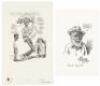 Two R. Crumb Prints, Signed by Crumb and Charles Plymell