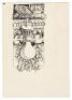 Original Rick Griffith Pen & Ink Preliminary Art for Big Brother / Albert King Concert Poster