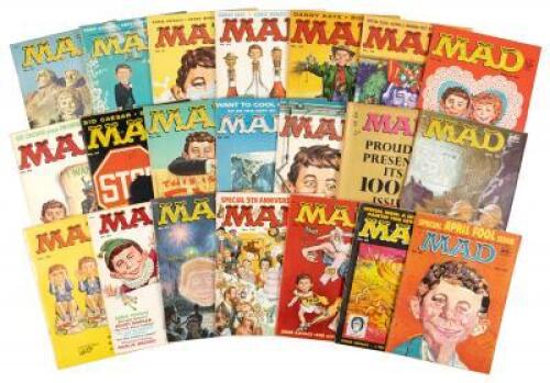 MAD Nos. 31-50, 100 * Lot of 21 Magazines