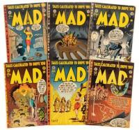 MAD Nos. 4, 6-10 * Lot of Six Comics