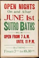 Original Sutro Baths Poster