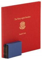 Three volumes signed by President Gerald R. Ford.