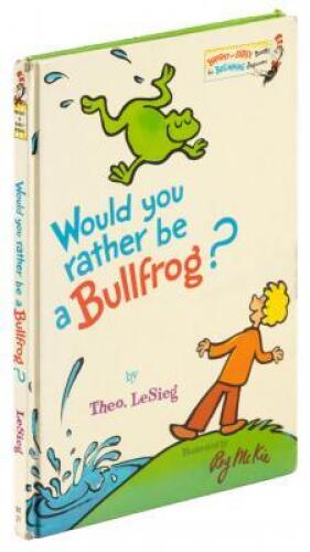 Would you rather be a Bullfrog?