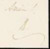 Signed holograph letter by Benjamin Disraeli - 3