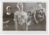 The Avengers: Jimmy Wilsey, Penelope Houston, Danny O'Brien, and Greg Ingraham Rehearsing 1977 [with] a folding poster with the image signed by Penelope Houston [and] original Avengers show flyer at Mabuhay Gardens - 3