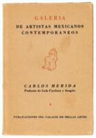 Galeria de Artistas Mexicanos Contemporaneos (cover title)